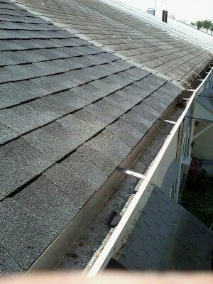 After a completed roofer project in the  area